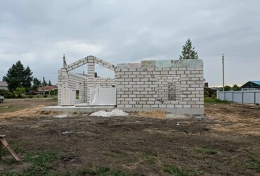 Завершены работы по устройству стен и внутренних перегородок