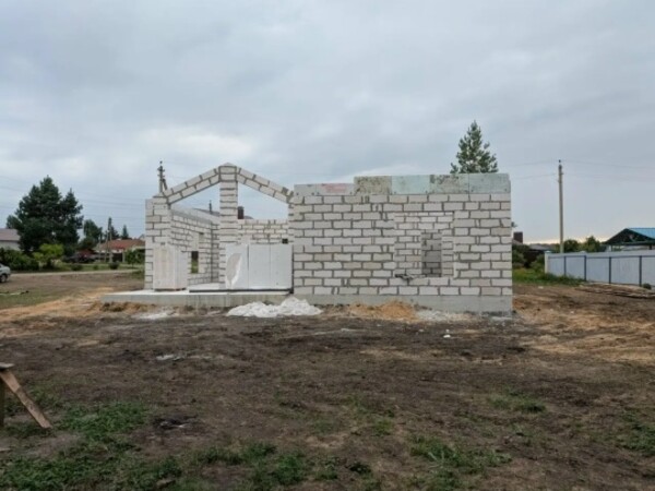 Завершены работы по устройству стен и внутренних перегородок